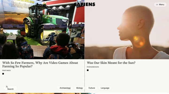 SAPIENS – Anthropology Magazine