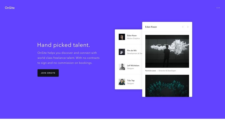 OnSite - Quality, Curated Freelance Talent.