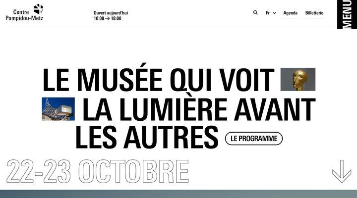 Centre Pompidou Metz: Bienvenue