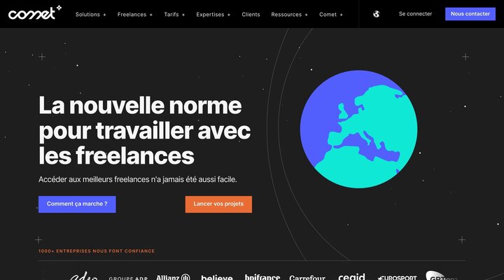 Les meilleurs freelances IT disponibles dès maintenant | Comet