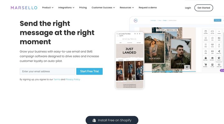 Email & SMS Marketing Software for Retail & Hospitality | Marsello