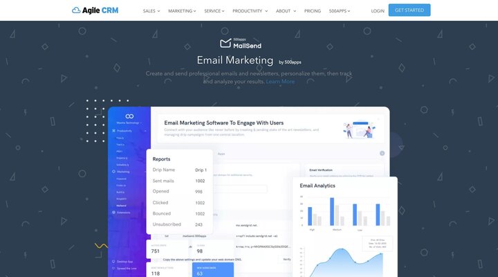 Get Started With Best email marketing software guide | Agile CRM