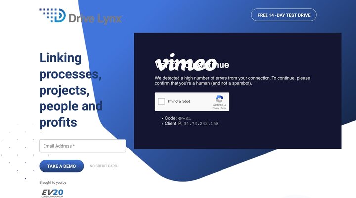 Drive Lynx | Linking projects and people - EV20