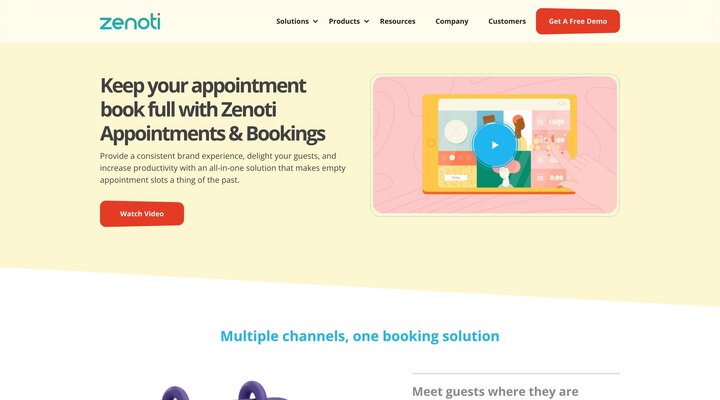 Salon Booking Software | Salon Scheduling Software | Zenoti