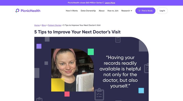 PicnicHealth | 5 Tips to Improve Your Next Doctor’s Visit