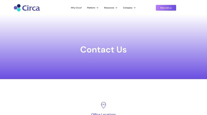 Get in Touch - Contact Information & Office Locations | Circa