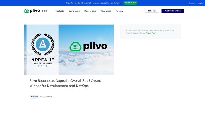Plivo Blog | News, Industry Trends and Analysis, and Best Practices by the Plivo Team