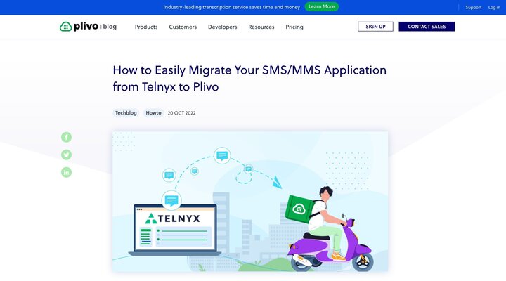 How to Easily Migrate Your SMS/MMS Application from Telnyx to Plivo