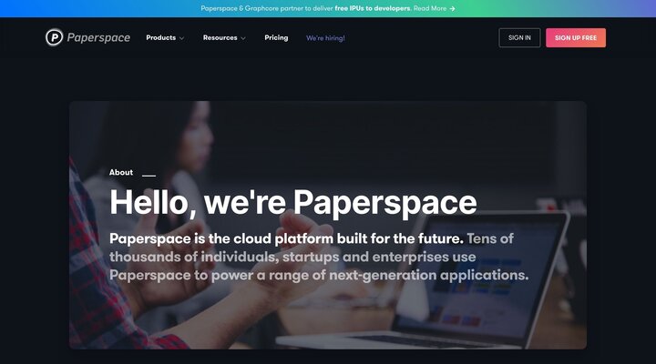 About | Paperspace
