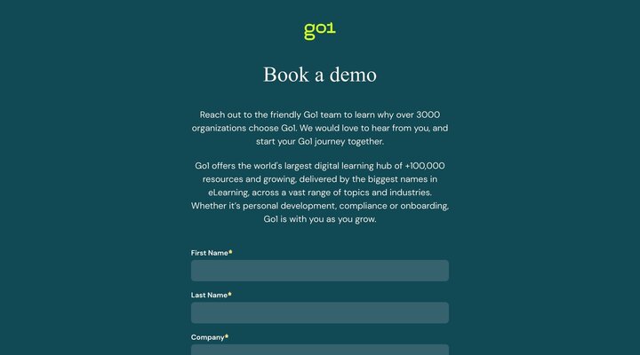 Go1 ･ Thousands of online training courses - one simple eLearning solution