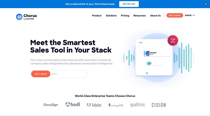 Chorus.ai | Conversation Intelligence for Sales Teams