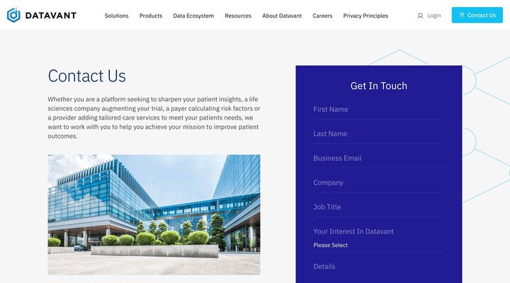 Contact Us - Datavant