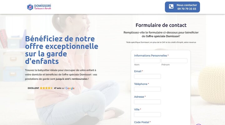 Garde-enfant-bienveillante - Montessori à domicile | Domissori