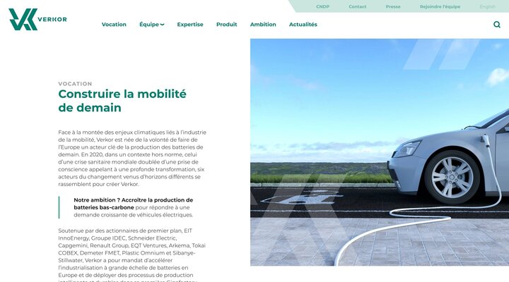 Batteries lithium-ion : amplifier et accélérer leur production en Europe.