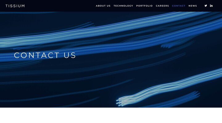 Contact Us | TISSIUM