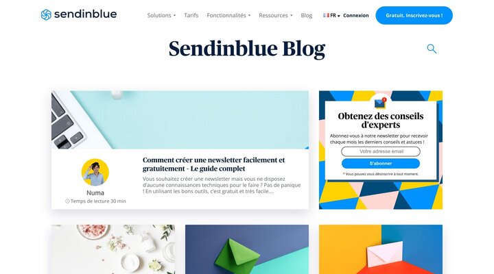 Blog - Sendinblue