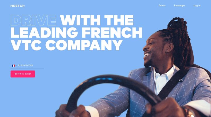 Heetch - App VTC | Faibles commissions | Chauffeurs Pro 24/7
