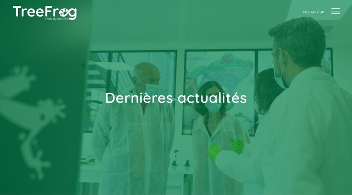 TreeFrog Therapeutics I Les thérapies cellulaires pour tous | Actualités