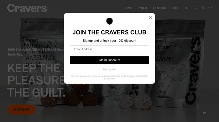 CRAVERS | The Hazelnut Company