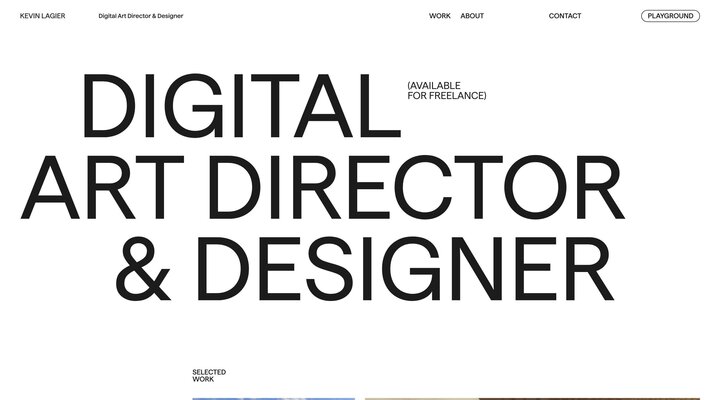 Kevin Lagier, Portfolio, Freelance, Digital Art Director, UI Design