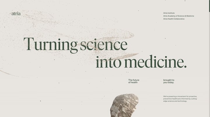 Atria—Turning science into medicine.