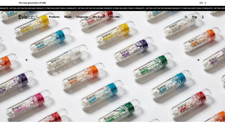 CBD Pearls by Evielab | The First Solid Sublingual CBD Micropearl