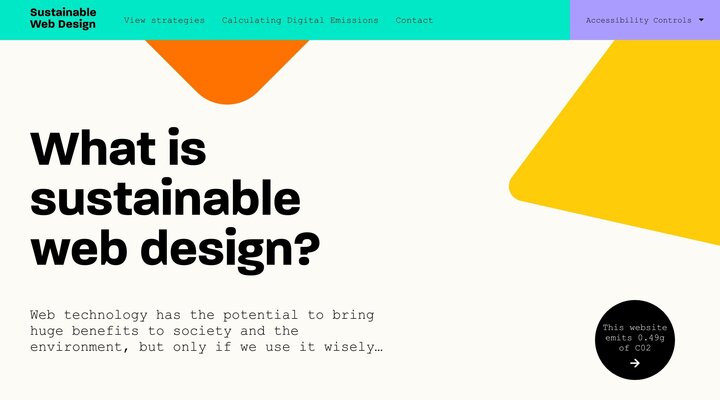 Home - Sustainable Web Design