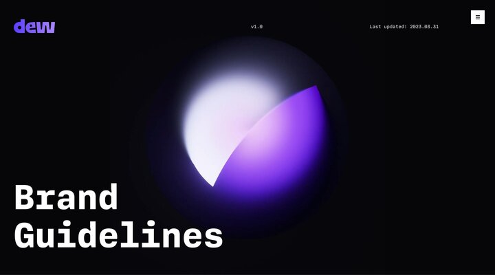 Dew.gg - Brand Guidelines
