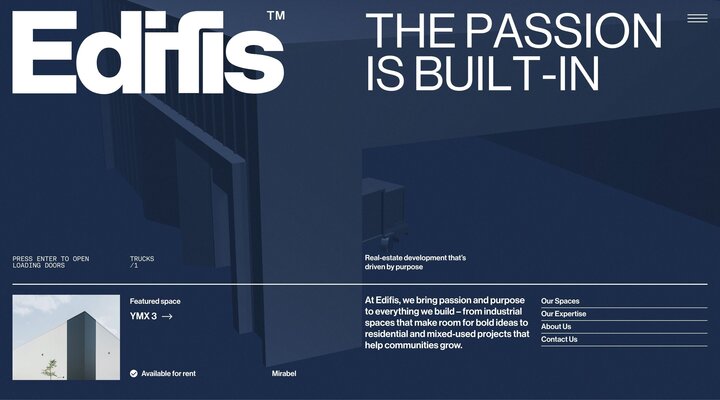 Edifis | Real-Estate Development & Space for Rent