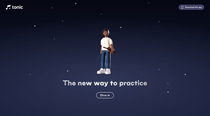Tonic | The new way to practice