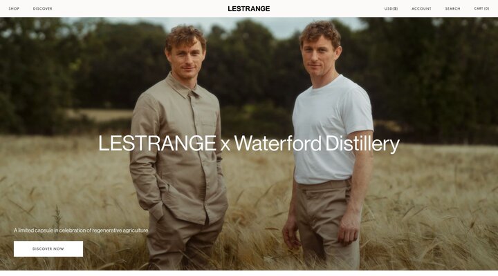 LESTRANGE | A simplified wardrobe for men