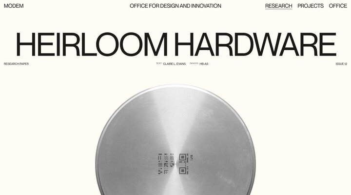 Heirloom Hardware — MODEM