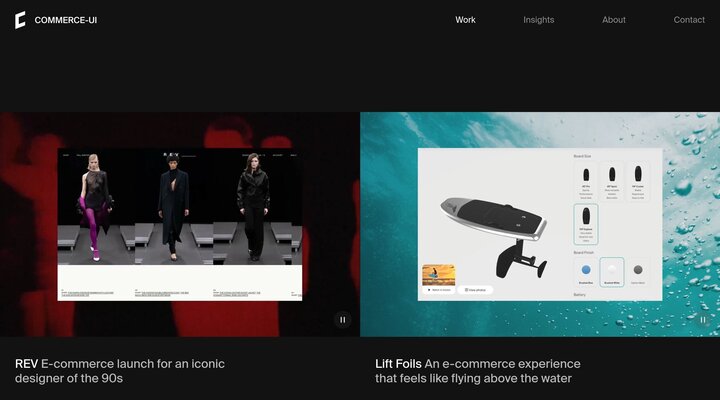 Shopify Plus Headless Commerce Examples — Commerce-UI