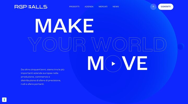 RGPBALLS - Sfere di Precisione, Rulli e Sfere Portanti