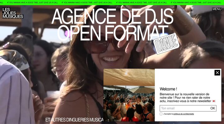 Les Jolies Musiques - Agence de DJs à Toulouse pour événements professionnels, mariage et établissements festifs