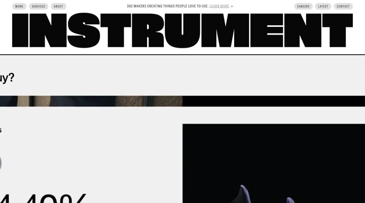 Instrument | Digital marketing, branding and product experiences | Instrument