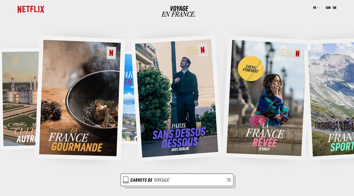 Guides de voyages - Netflix