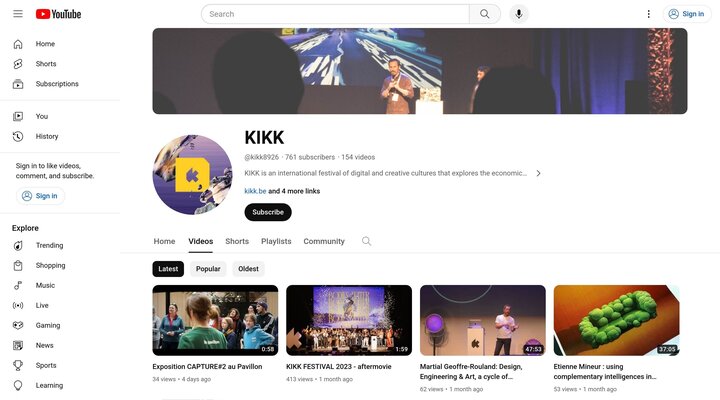 Before you continue to YouTube