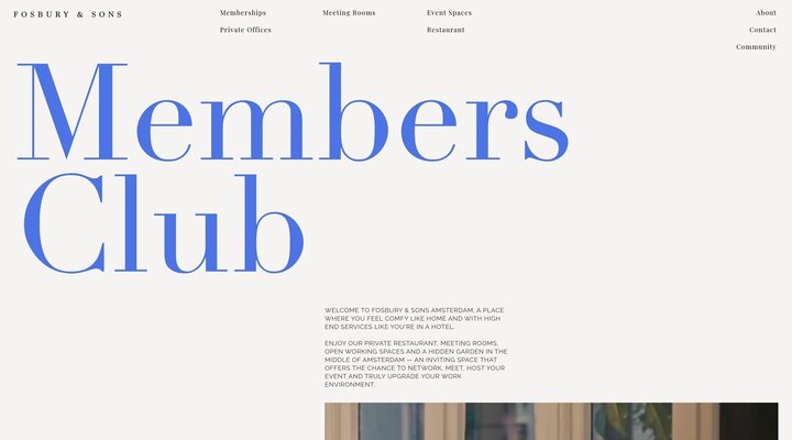 Fosbury & Sons Amsterdam