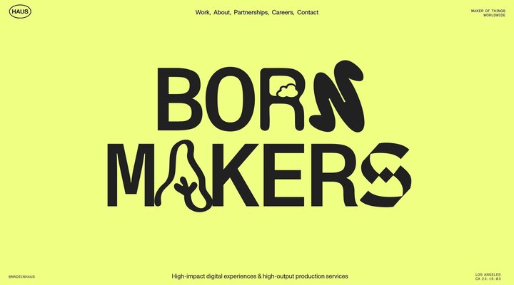 Haus | Maker of Things for Screens