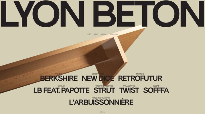 Home | Lyon béton concrete furniture and accessories official website