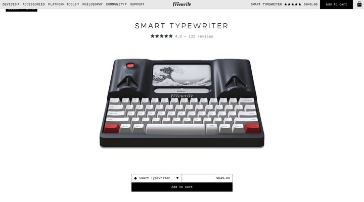 Smart Typewriter (Gen3)