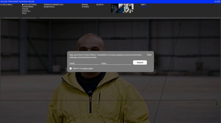 A-COLD-WALL* Official Online Flagship