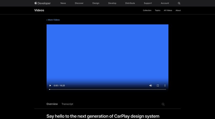 Say hello to the next generation of CarPlay design system - WWDC24 - Videos - Apple Developer