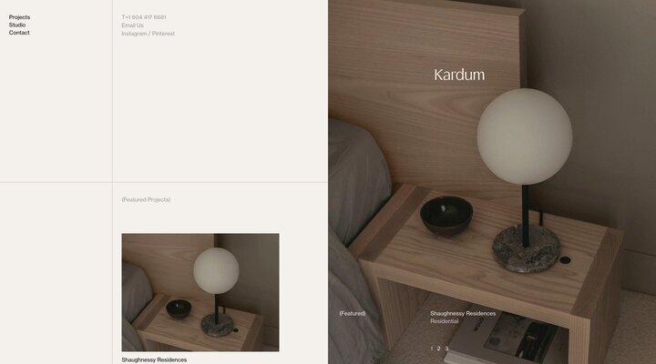 Homepage - Studio Kardum