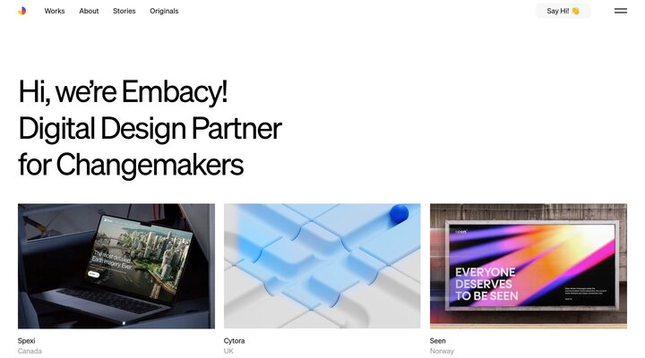 Embacy: Digital Design Partner for Changemakers