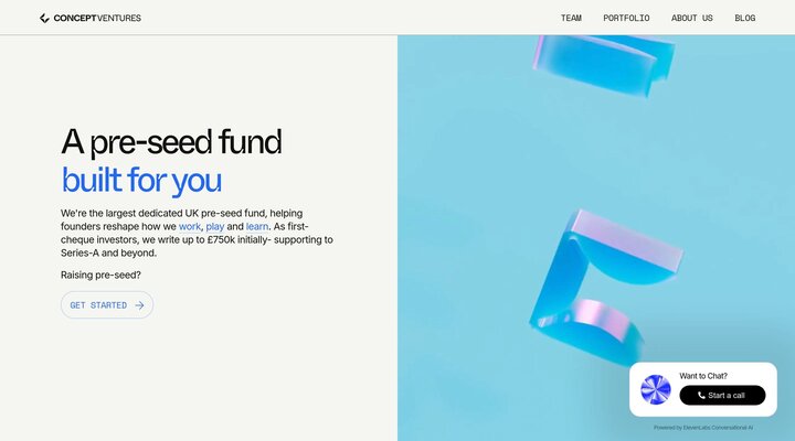Concept Ventures | The Home of UK Pre-Seed