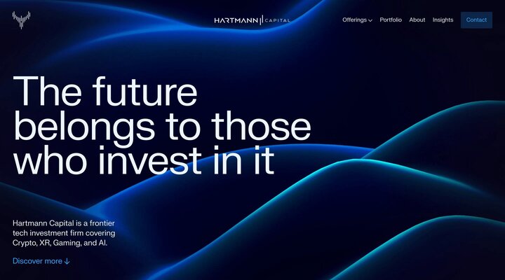 Hartmann Capital - The future belongs to those who invest in it