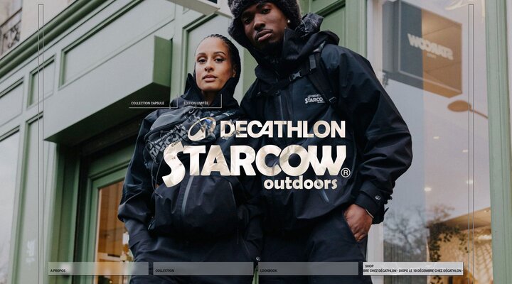 Decathlon x Starcow | Landing page for Decathlon