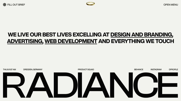 Radiance – The creative team for digital and brand experiences